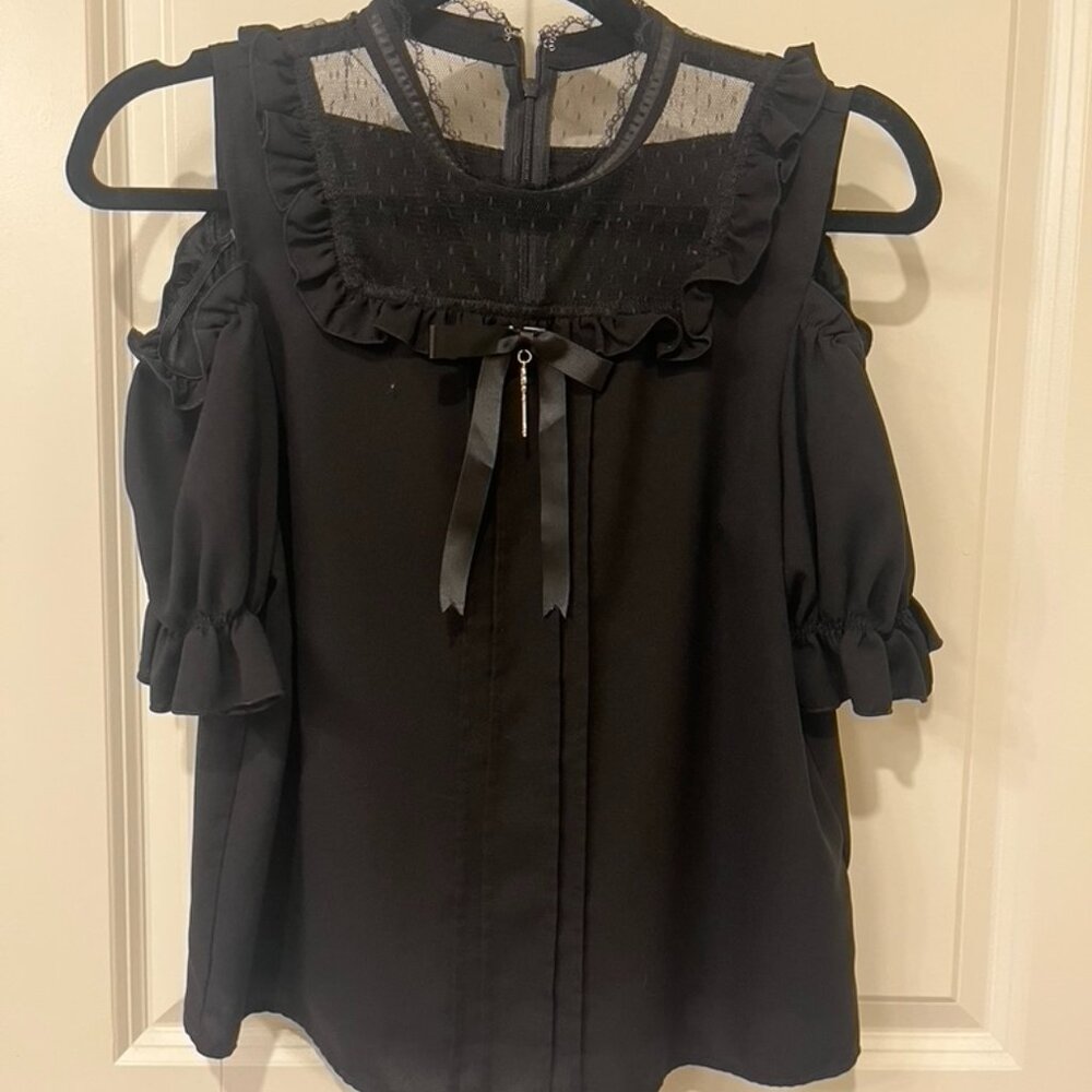 Black lolita top from Japan